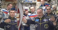 Sojuz TMA-11M s olympijskou pochodňou dorazil na ISS
